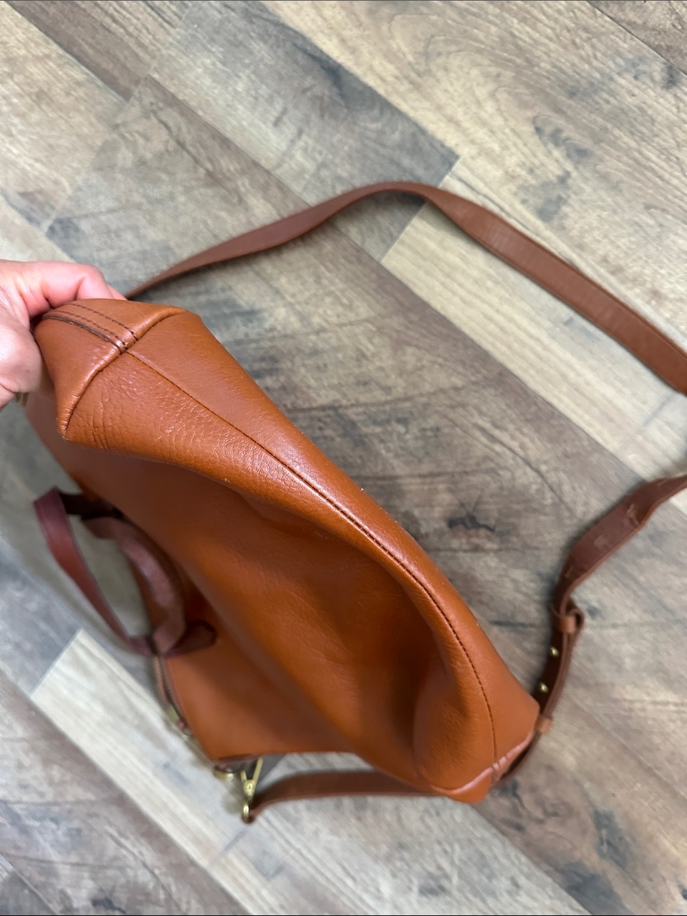 Madewell leather The Small Transport Crossbody - Picture 6 of 6
